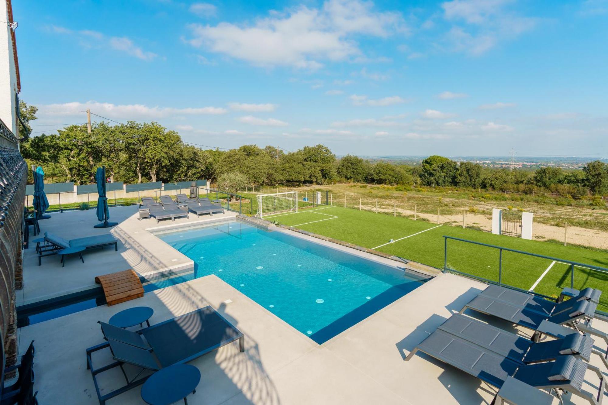 Вилла Mas Sureda - Evasion Luxueuse Avec Vue Panoramique Аржель-сюр-Мер Экстерьер фото